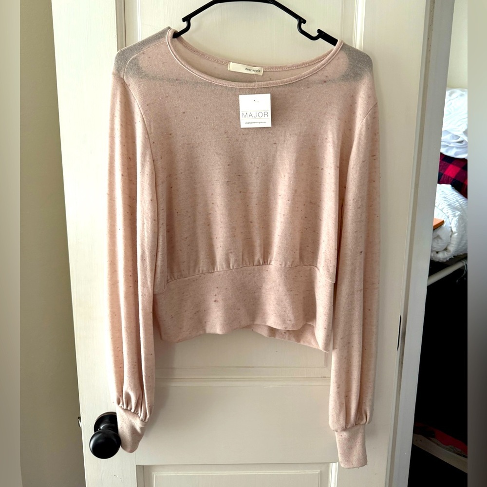 dear apple Women's Long Sleeve Tee - Pink